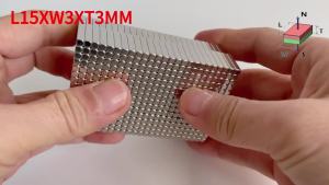 202450PCS Block Neodymium N52 Magnetic Small Rectangle Quality Rare Earth Strong Permanent Magnetics Neodymium DIY Magnets Bar Parts