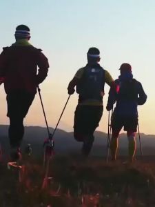 GẬY Hợp Kim Nhôm CHẠY TRAIL VÀ TREKKING GẤP KHÚC AONIJIE E4201