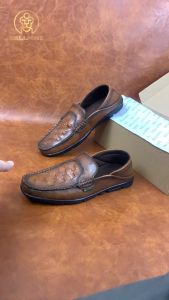 Sepatu Pantofel Kulit Formal Fashion Mewah Pernikahan Slip On Import Bustong Kerja Loafers