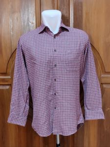 Kemeja Flanel Yezac Original Second Size L