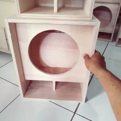 Box speaker 10 inch miniscoop triplek 12mm