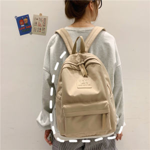 Ulzzang Backpack Female Ins Style Harajuku Style Fashion Brand Japanese and Korean Style High School and College Student BF Style Vintage Schoolbag
