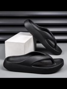 New summer mens slippers soft-soled beach sandals EVA fashion casual flip-flops indoor slippers light outdoor pinch sandals