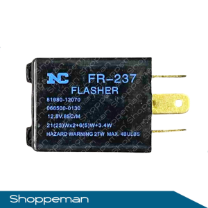 SUZUKI MULTICAB F5A F6A FLASHER RELAY 3T 3P 12V FR-237/81980-12070/87705