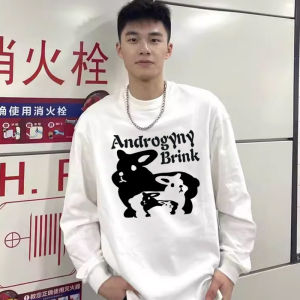 Áo Thun Cotton Dài Tay in Hình Thỏ Cho Cặp Đôi Mùa Thu Thường Ngày Thoải Mái Thoáng Khí Thoải Mái Cho Thanh Thiếu Niên