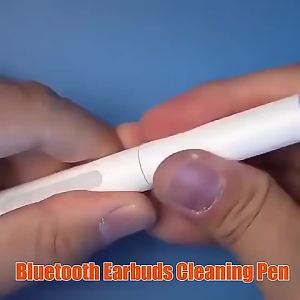 2 IN1 Portable Cleaning Pen For Airpods Pro Earbuds Case Cleaning Pen Brush Tool For Headphones Mobile Phone Tablet Clean Tool