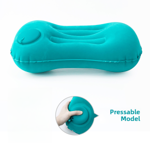 Portable Inflatable Travel Pillow Camping Outdoor Sleep Pillow Airplane Waist Pad Backrest Cushion Foldable Travel Pillow