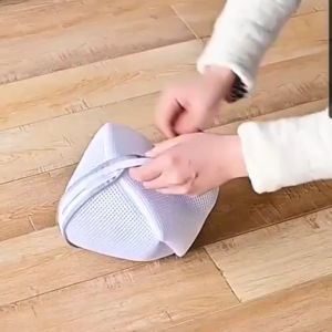 KUKE Kantong Jaring Laundry 30x40 50x40 50x60 / Tas Jaring / Laundry Bag Tempat Pakaian Washing Celana Baju Bra Net Mesin Cuci