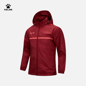 Kelme | Waterproof and Windproof Training Jacket for Men and Kids Hooded