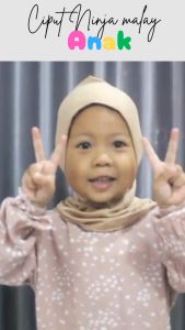 Defa Ciput dalaman kerudung ninja anak perempuan umur 234567 tahun tk masuk sd model malay instan  bahan jersey adem