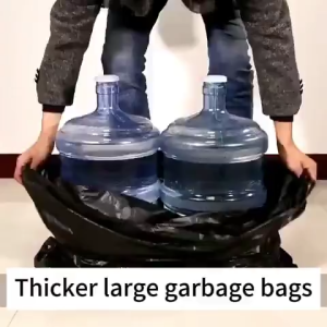 Garbage bag/Trash Bags 100pcs S/M/L/XL/2XL Large size Extra thick Suitable For Home Office Kitchen