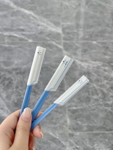 Repair Delicate Eyebrow Shape! Kai/Kai Eye-Brow Knife Special Safety Protective Net for Beginners Professional Bean Bag Eyebrow Scraping