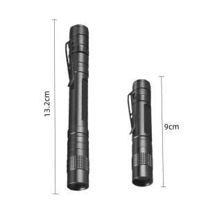 German Japan Import Technology LED Flashlight Pen Holder 365 Portable Dry Battery Power Torch Gift Aluminum Combination