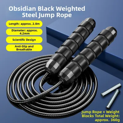 SHENWO | Weighted Fitness Jump Rope for Exercise and Training