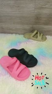 Hello Polo รองเท้าแตะ ผู้หญิง ลายอุ้งเท้าแมวน่ารัก รองเท้านิ่มเหมือนเหยียบอึ กันลื่น ส้นหนา 4 ซม เบาสบาย เหมาะกับฤดู HP8016W