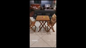 Out Door Furniture /Side Chairs Outdoor / Garden Set / Meja dan Kerusi Garden/1+2 Garden Set