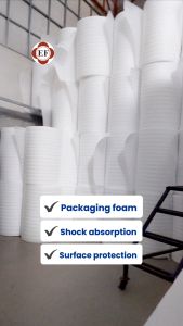 5mm 10mm (5 meters) PE foam Roll for packaging shock absorption and surface protection