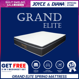 [Delivered by Seller] Joyce & Diana Grand Elite Orthopedic 5-Zone Pocketed Spring Mattress