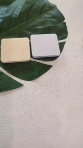 Souvenir Kaca Cermin Saku Lipat 2in1 Pastel Color - Beauty Make Up Mirror Mini Persegi