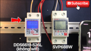 Sinotimer DDS6619-526L Công tơ 1 pha đa chức năng (đo được KWH KW V A H PF...) 120/230V 5(80)A kiểu AT cài Thẩm mỹ cao