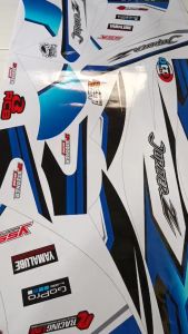Stiker Striping Motor Yamaha Jupiter Z: Desain Racing Hologram & Transparan