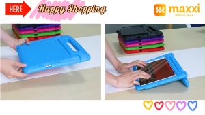 IPad Pro 12.9 Inch 2015 2017 Old Kid Soft Case Slot Pen Eva Casing Anak Cover Standing