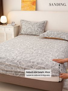 Elevated & Thickened Full Cotton Mattress Protector