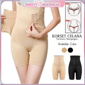Korset Pinggang Wanita Korset Pelangsing Perut Buncit Corset Pelangsing Perut IBU Melahirkan High Waist Slim Untuk Wanita Korset Pelangsing 35-110kg
