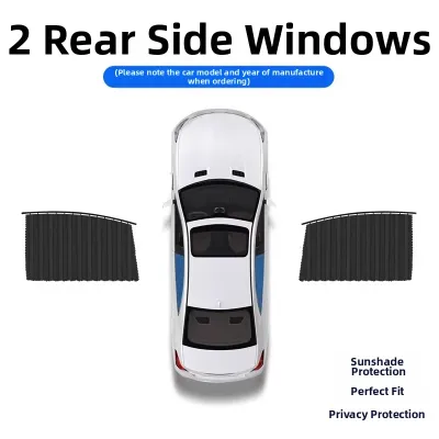 Magnetic Privacy Car Sunshade Curtain