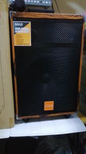 B-Q12 Subwoofer Wood Speaker Wireless Microphone Karaoke Bluetooth Speaker Sound System