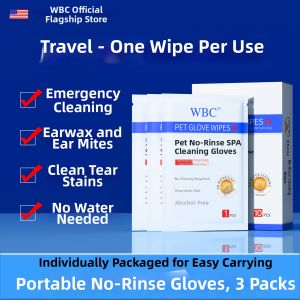 WBC | Disposable Pet Cleaning Deodorizing Gloves