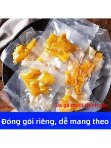 Da Gà Muối Sẵn Ăn Snack Đóng Gói Độc Lập
