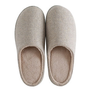 Dép Đi Trong Nhà Mùa Đông Cho Nữ Đế Dày Chống Trượt Họa Tiết Gân Đế Mềm Thoải Mái Cho Cặp Đôi Dùng Trong Nhà