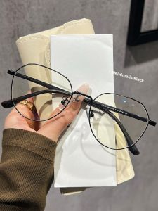 CHUTONG | Smart Sensory Stylish Silver Frame Glasses for Myopia and Astigmatism with Blue Light Protection