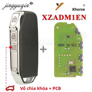 Chìa Khóa Thông Minh Điều Khiển Từ Xa Ô Tô VVDI PCB Xhorse Phiên Bản Toàn Cầu XZKA82EN Dùng Chung Cho Sportage Niro K7 K5 Hệ Thống Mở Cửa Không Cần Chìa Bộ Phát Tín Hiệu Cảm Biến Tiệm Cận ABS.