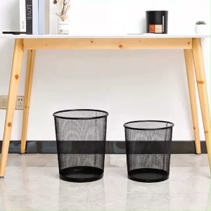 Chor.Chang ถังขยะแบบตะแกรงเหล็ก ไม่มีฝาปิด ประยุกต์ใส่เสื้อผ้าใช้แล้วรอซัก หรืออื่น ๆ ได้