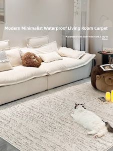 Waterproof Stain-resistant Retro Style Plain Advanced Easy-clean Carpet