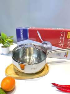 Chảo Inox 304 Seka Sâu Lòng Đúc Nguyên Khối Cao Cấp Chính Hãng Dùng Được Mọi Loại Bếp