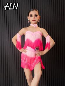 AILANGNA | Professional Kids Latin Dance Costume New Style