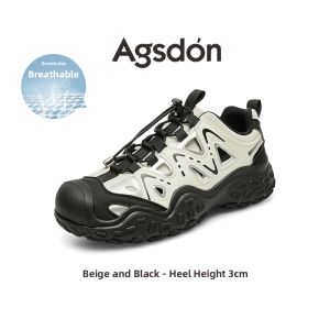 Agsdon | Lightweight Breathable Slip-Resistant Thick Bottom Trekking Shoes for Women