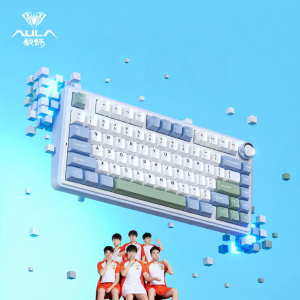 AULA | FPS Gaming and Office Wireless Mechanical Keyboard 75-Key Layout