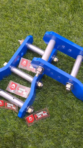 F-One Shark FOS Anting Shackle Adjustable ADJ Per Daun Lift Up Belakang Mitsubishi Triton / Athlete 2016-ON Premium