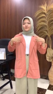 COLOUR BLAZER - FASHION BLAZER WANITA TERBARU