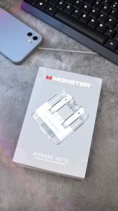 Monster XKT12 Earphones TWS Wireless Headset Earbuds Noise Reduction Headphones