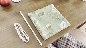 Green Floral Bird Wall Hanging Organizer Multiscene Storage Bag for Stationery Toys Cable Small Sundries Home Space Saver