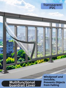 GEOBOX | Waterproof Sun Shade Privacy Screen for Open Balcony