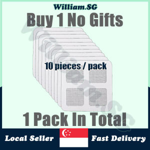 🌵SG stock🌵 10pcs/pack Floor drain filter / Self-adhesive toilet bathroom disposable filter / Anti-blocking floor drain sticker / Shower drain hair catcher