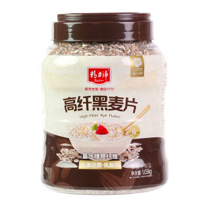 JINGLIPEI | High Fiber Low Fat Sugar Free Black Oatmeal