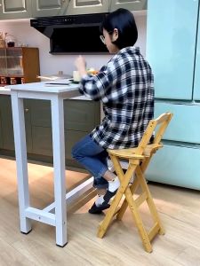 Kursi Bar Kayu Lipat & Minimalis: Pilihan Ideal untuk Ruang Makan
