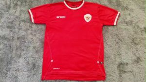 BAJU JERSEY BOLA JERSEY TIMNAS INDONESIA 2024 ERSPO HOME MERAH DRYFIT